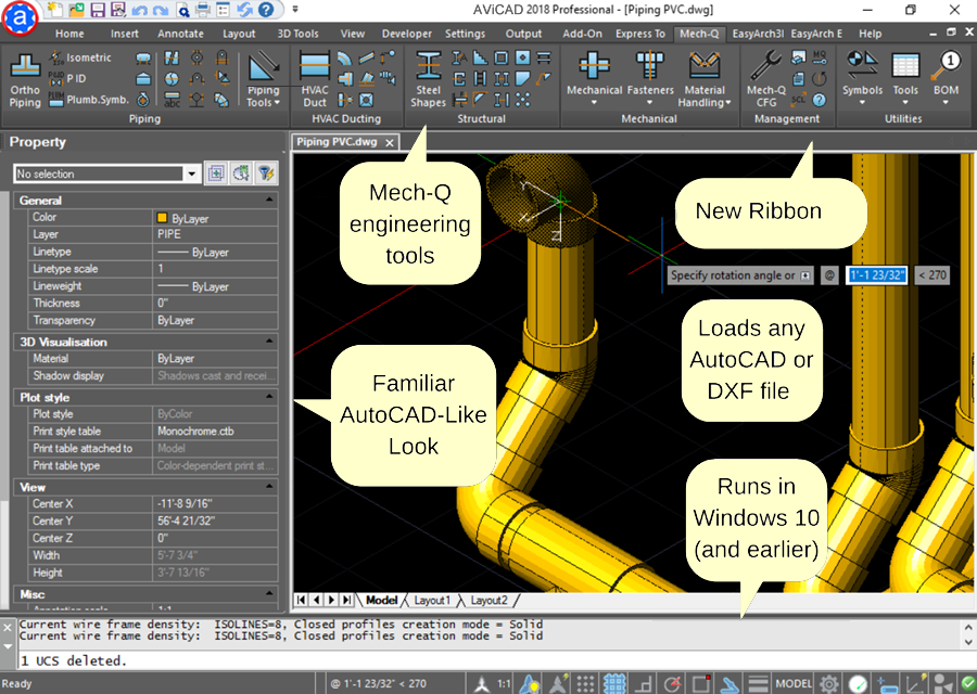 Системная команда dimlayer autocad